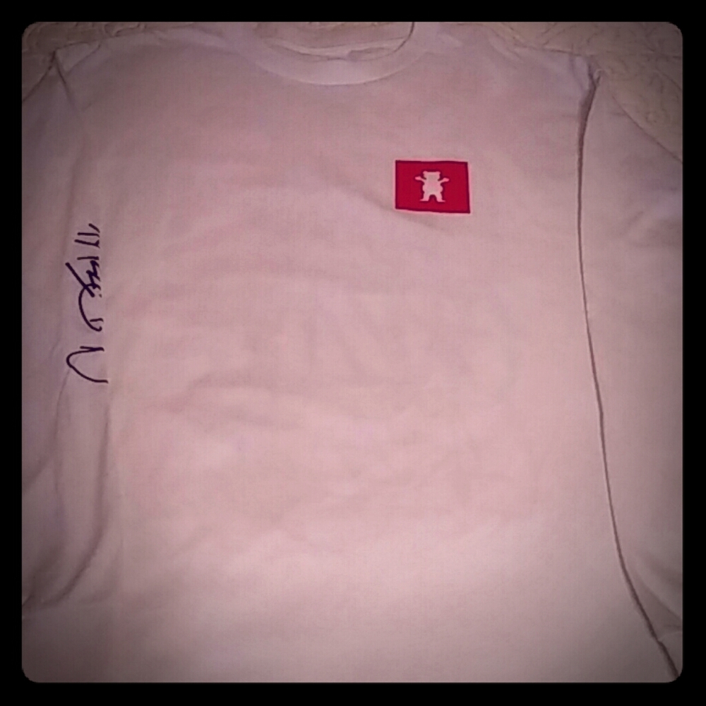 Grizzly Script long sleeve tee